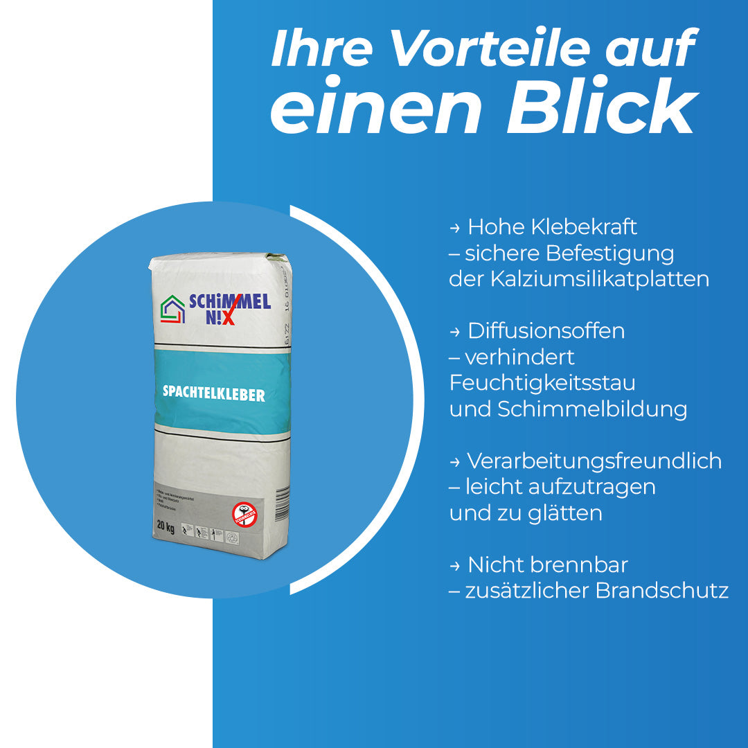 Schimmelnix 3 in 1 Spachtelkleber