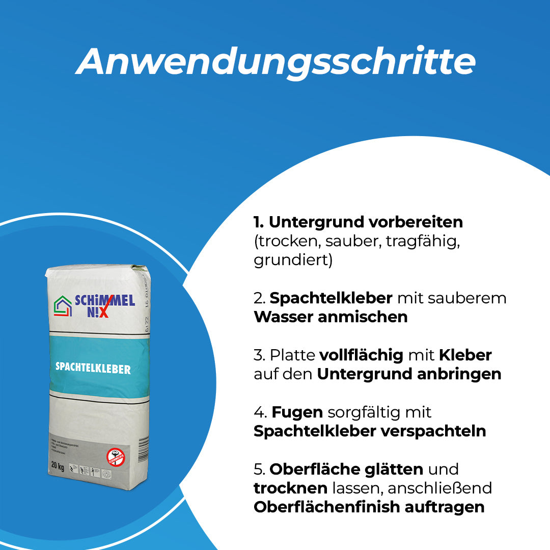 Schimmelnix 3 in 1 Spachtelkleber